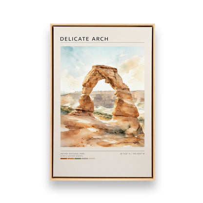 [Color:American Maple], Picture of art in a American Maple frame