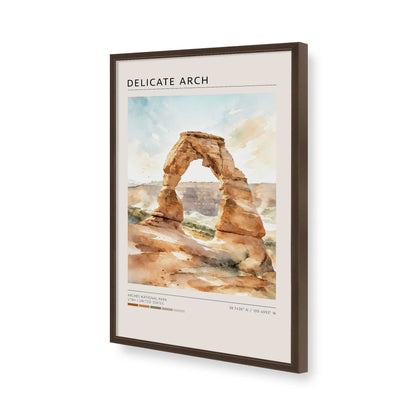 [Color:Belvinder Brown], Picture of art in a Belvinder Brown frame of the corner