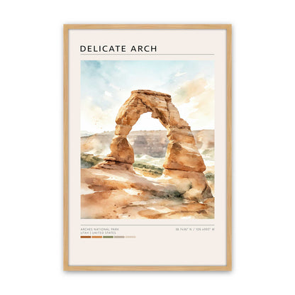 [Color:American Maple], Picture of art in a American Maple frame