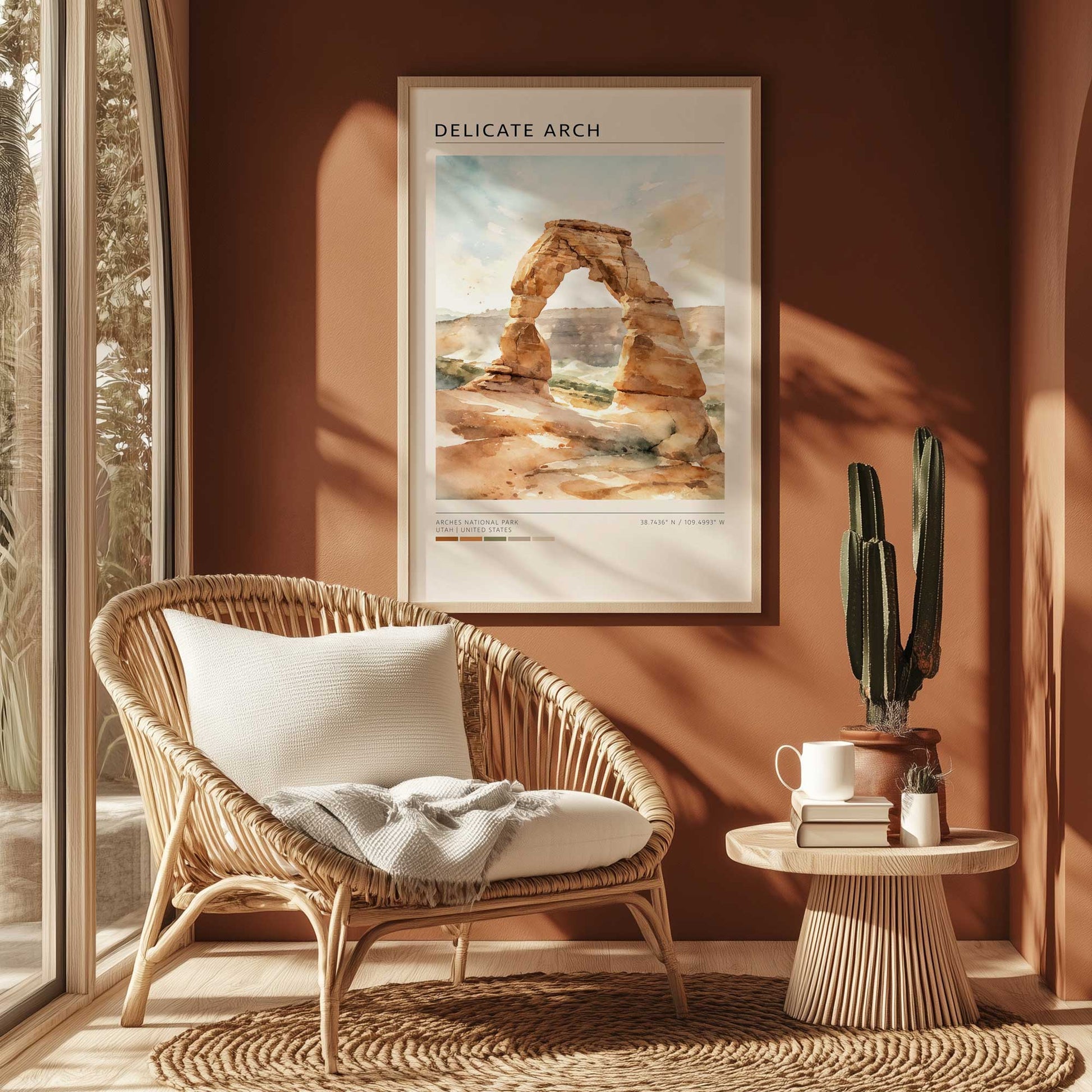 Picture of art in a room