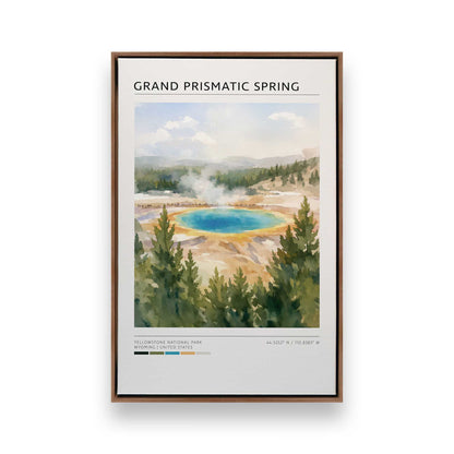 [Color:Walnut], Picture of art in a Walnut frame