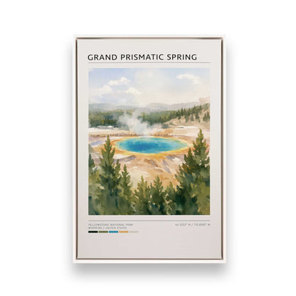 [Color:Opaque White], Picture of art in a White frame