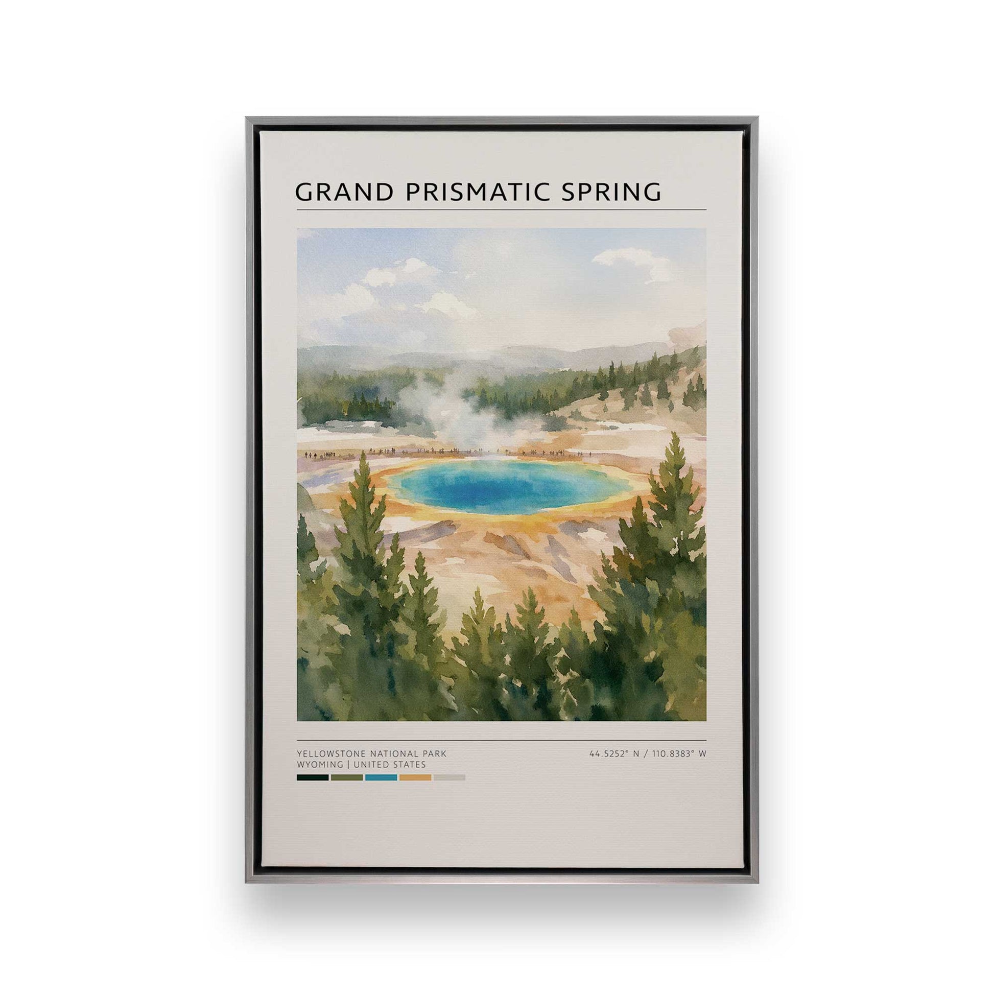 [Color:Polished Chrome], Picture of art in a Polished Chrome frame