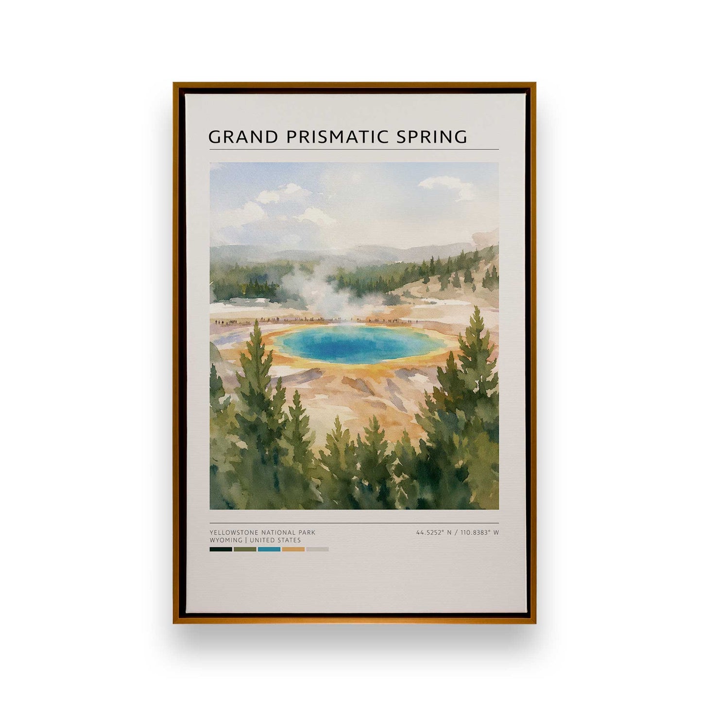 [Color:Polished Gold], Picture of art in a Polished Gold frame