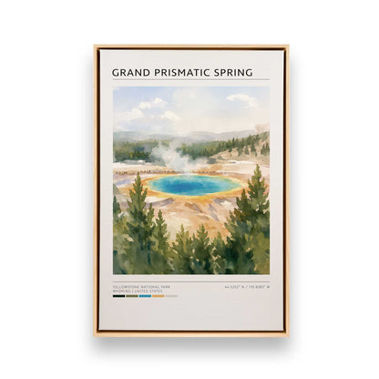 [Color:American Maple], Picture of art in a American Maple frame
