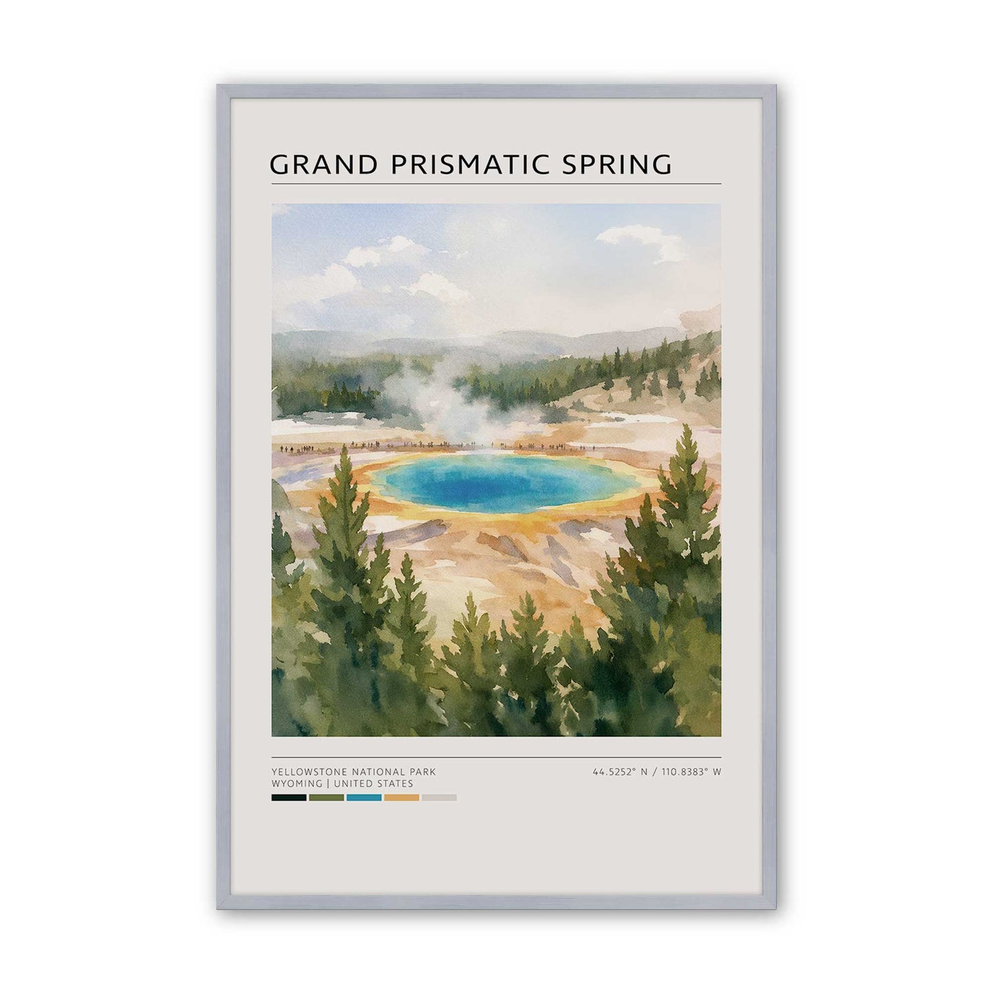 [Color:Polished Chrome], Picture of art in a Polished Chrome frame