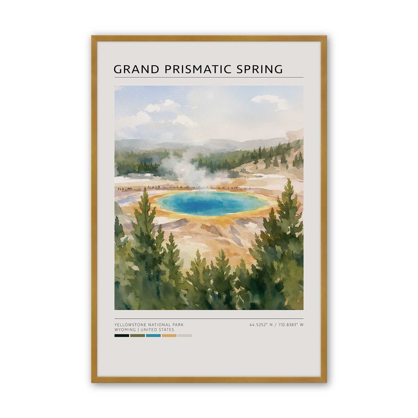 [Color:Polished Gold], Picture of art in a Polished Gold frame