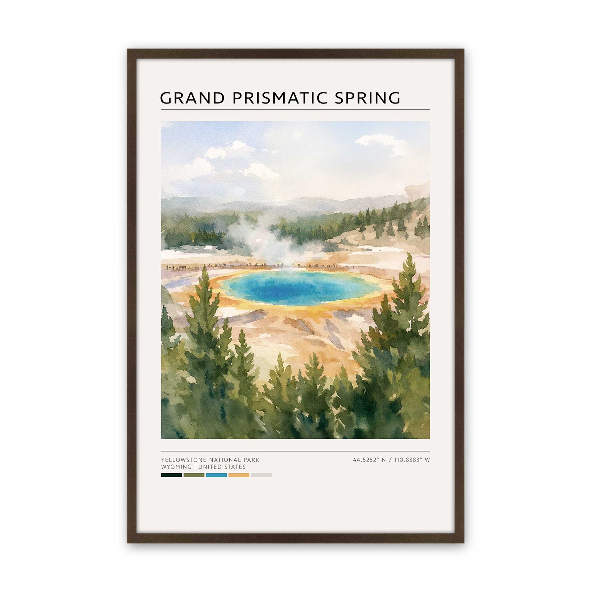 [Color:Belvinder Brown], Picture of art in a Belvinder Brown frame
