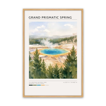 [Color:American Maple], Picture of art in a American Maple frame