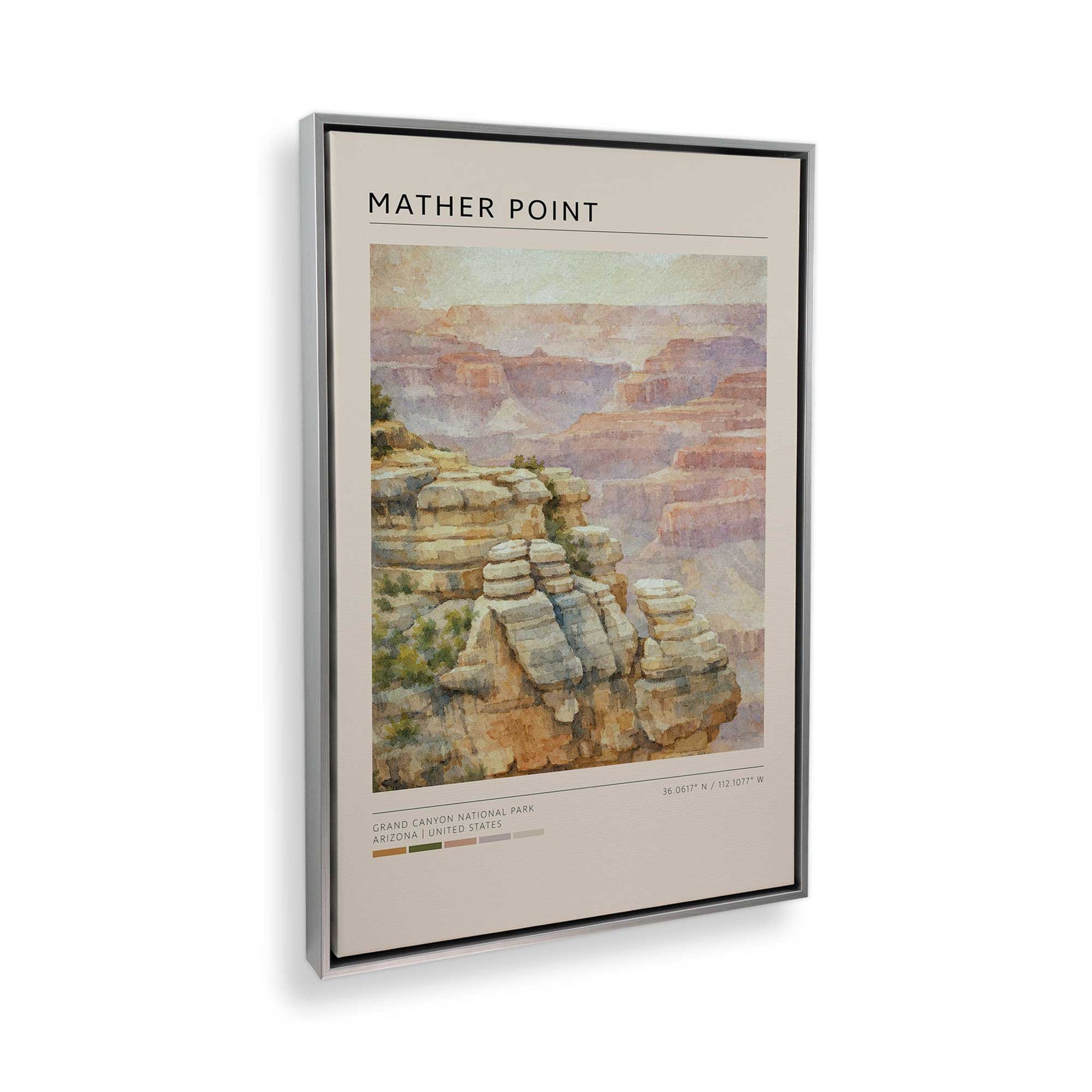 [Color:Polished Chrome], Picture of the corner of the art