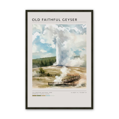 [Color:Satin Black], Picture of art in a Satin Black frame