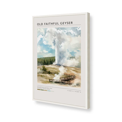 [Color:Opaque White], Picture of art in a Opaque White frame of the corner