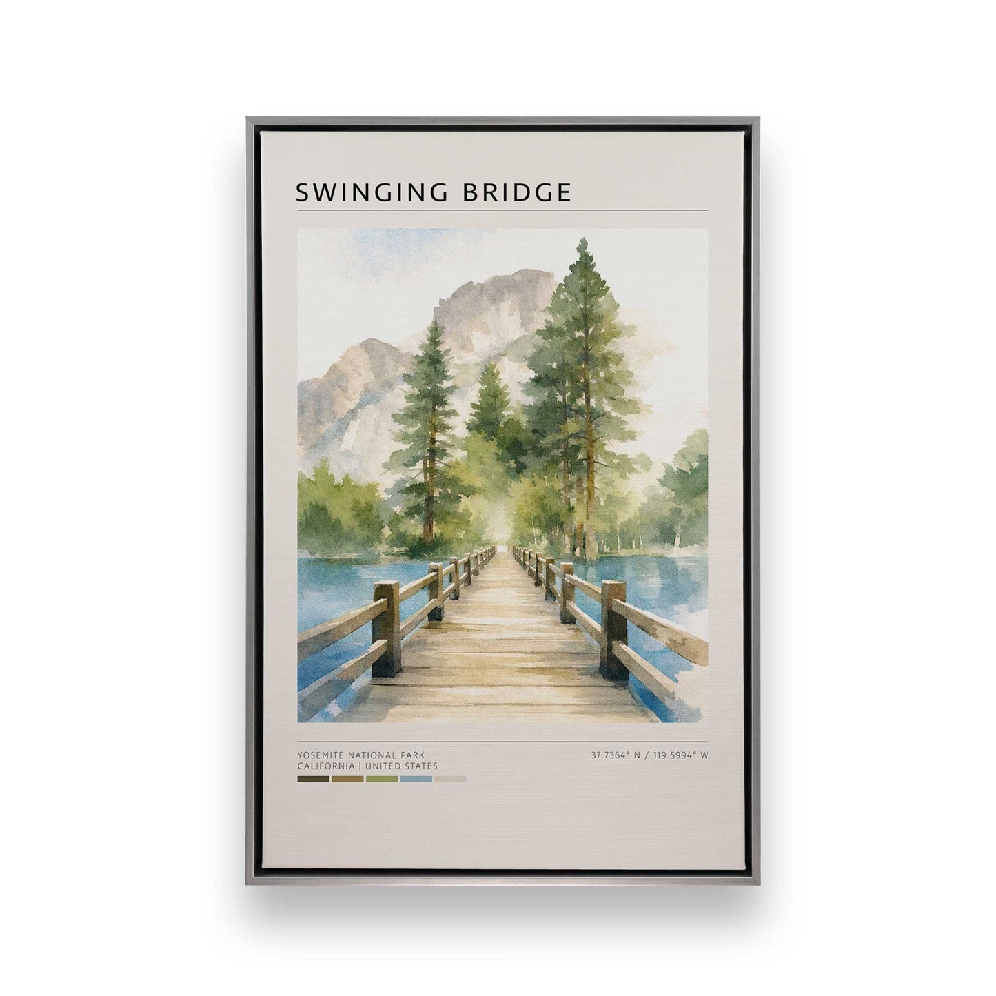 [Color:Polished Chrome], Picture of art in a Polished Chrome frame