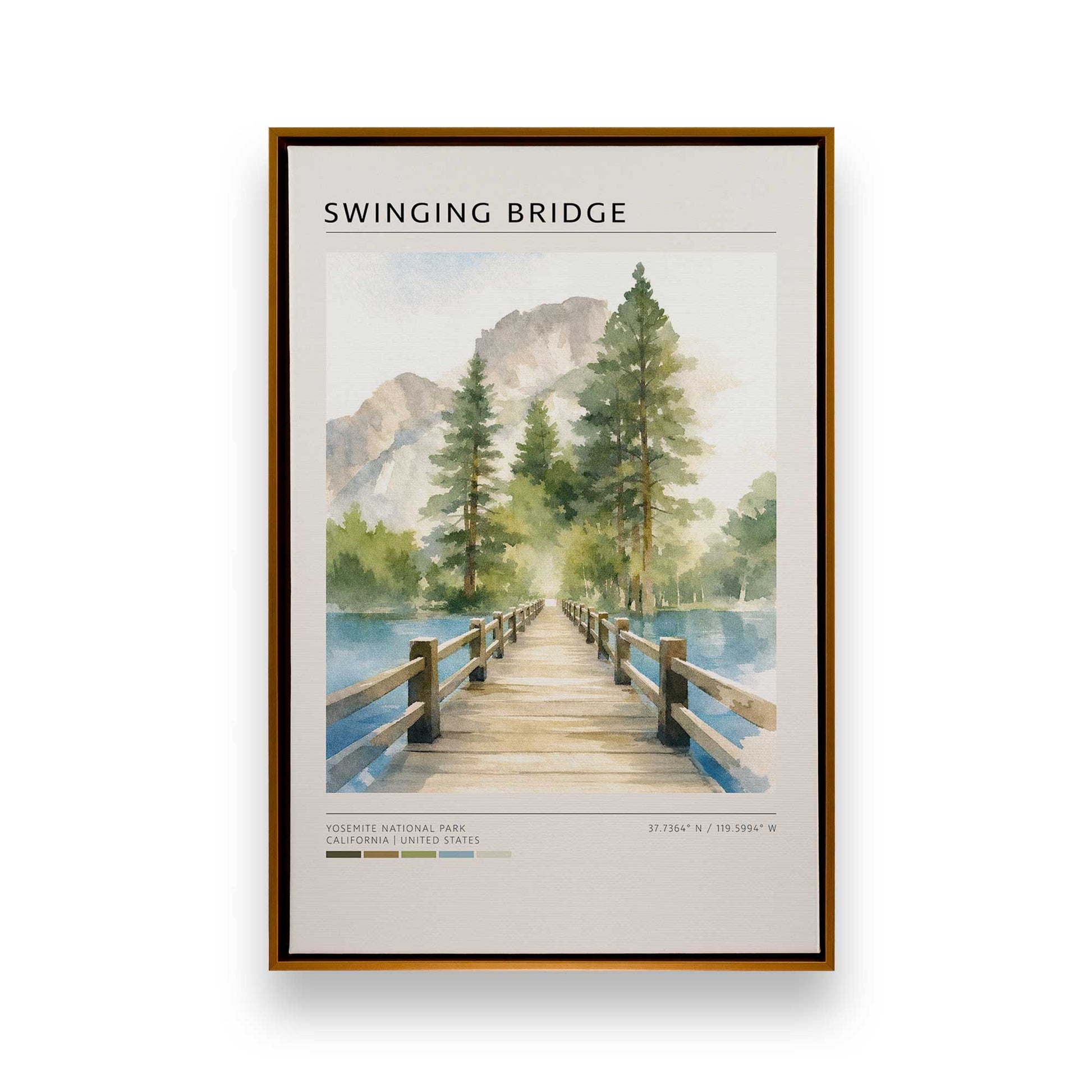 [Color:Polished Gold], Picture of art in a Polished Gold frame