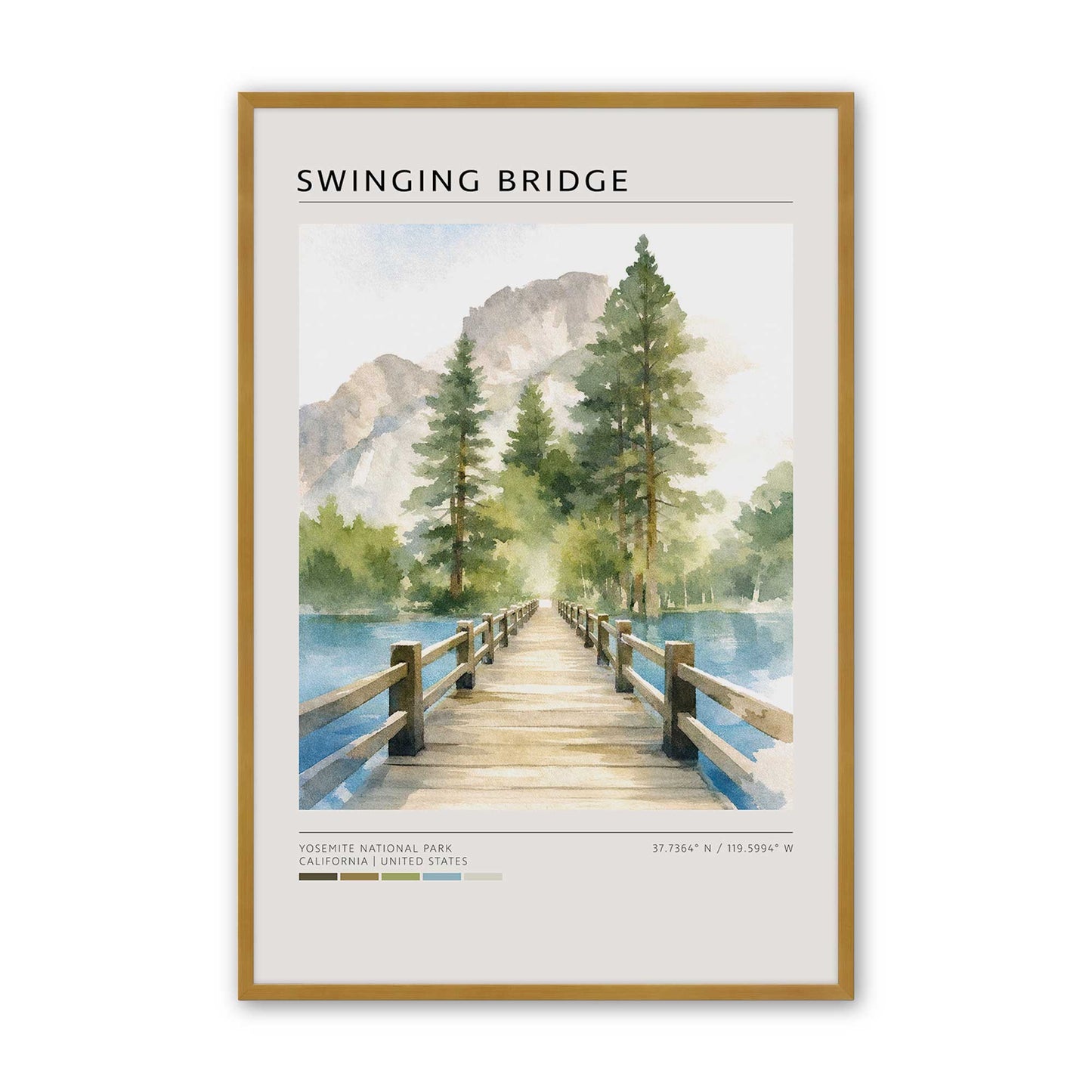 [Color:Polished Gold], Picture of art in a Polished Gold frame