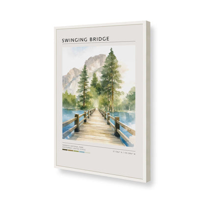 [Color:Opaque White], Picture of art in a Opaque White frame of the corner