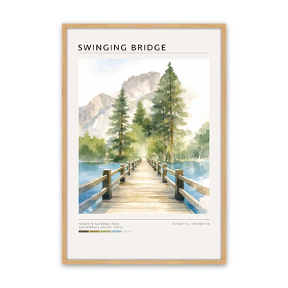 [Color:American Maple], Picture of art in a American Maple frame