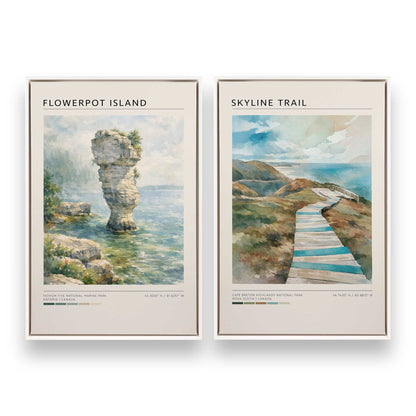 [Color:Opaque White], Picture of art in a White frame