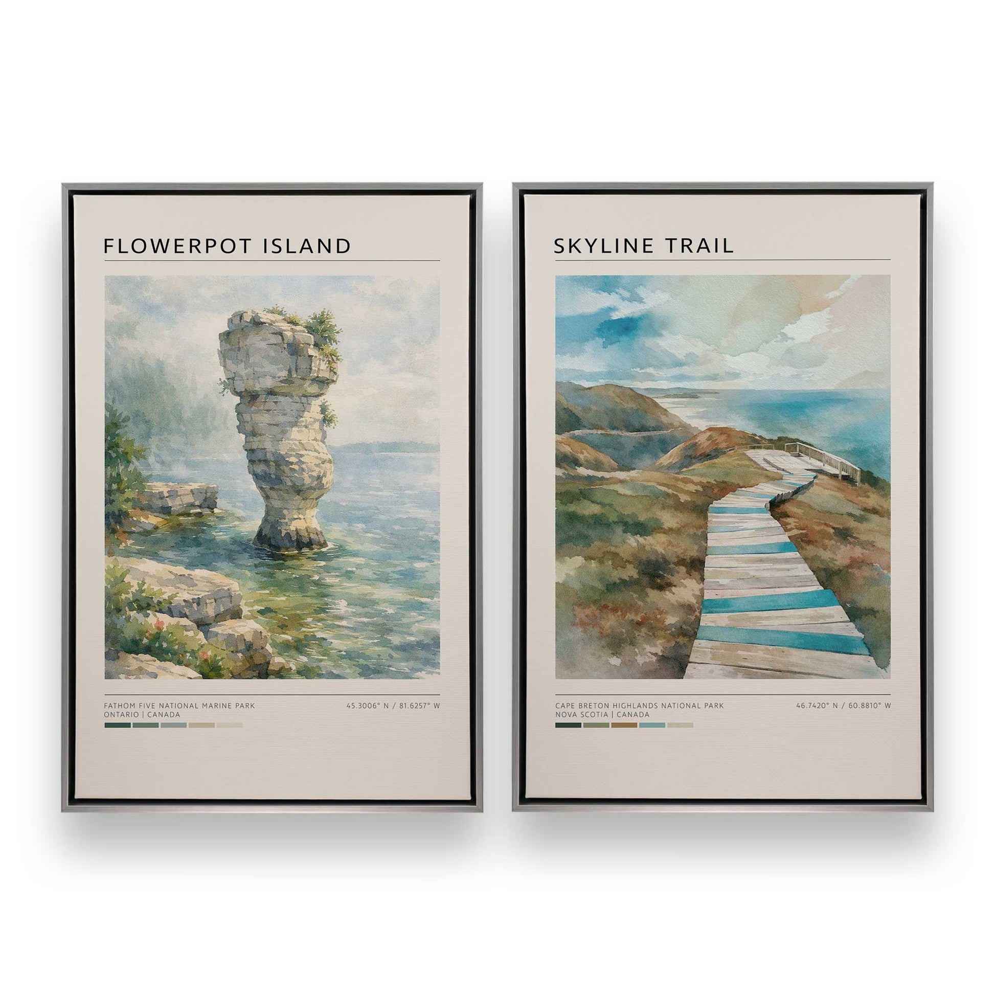 [Color:Polished Chrome], Picture of art in a Polished Chrome frame