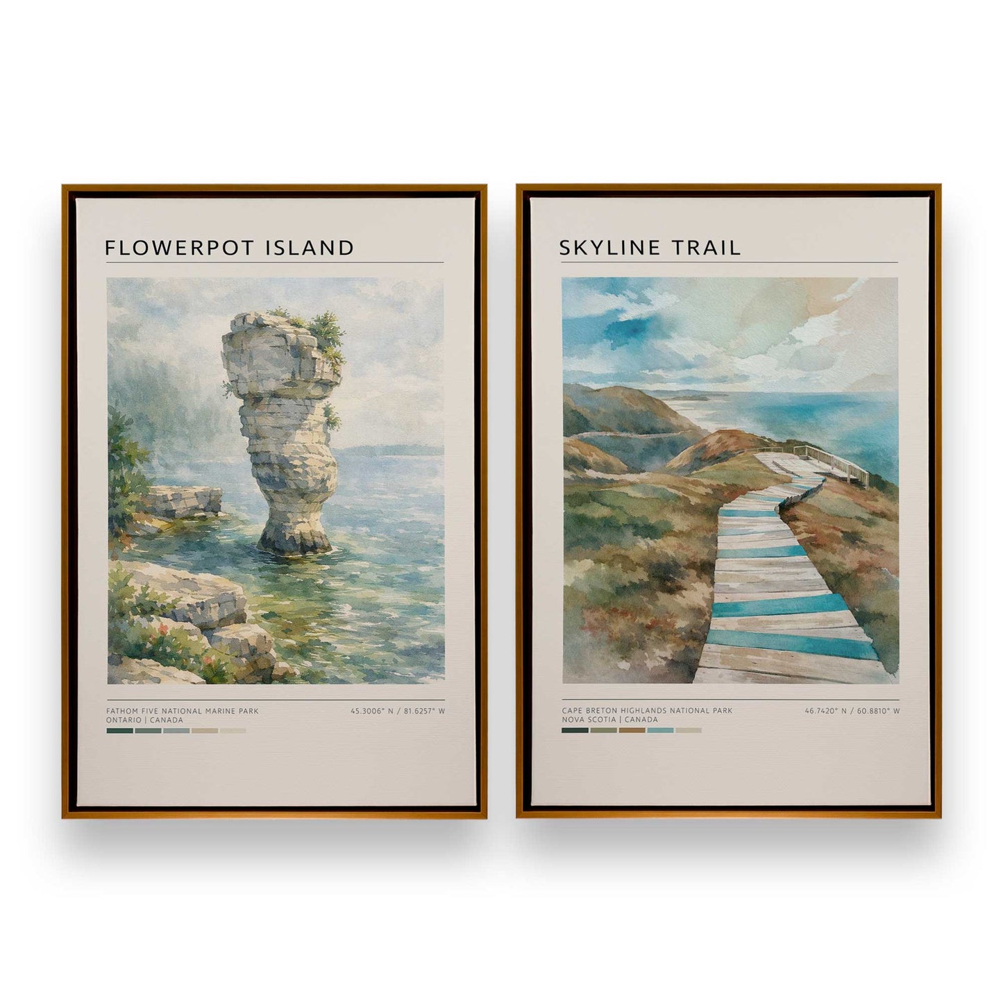 [Color:Polished Gold], Picture of art in a Polished Gold frame