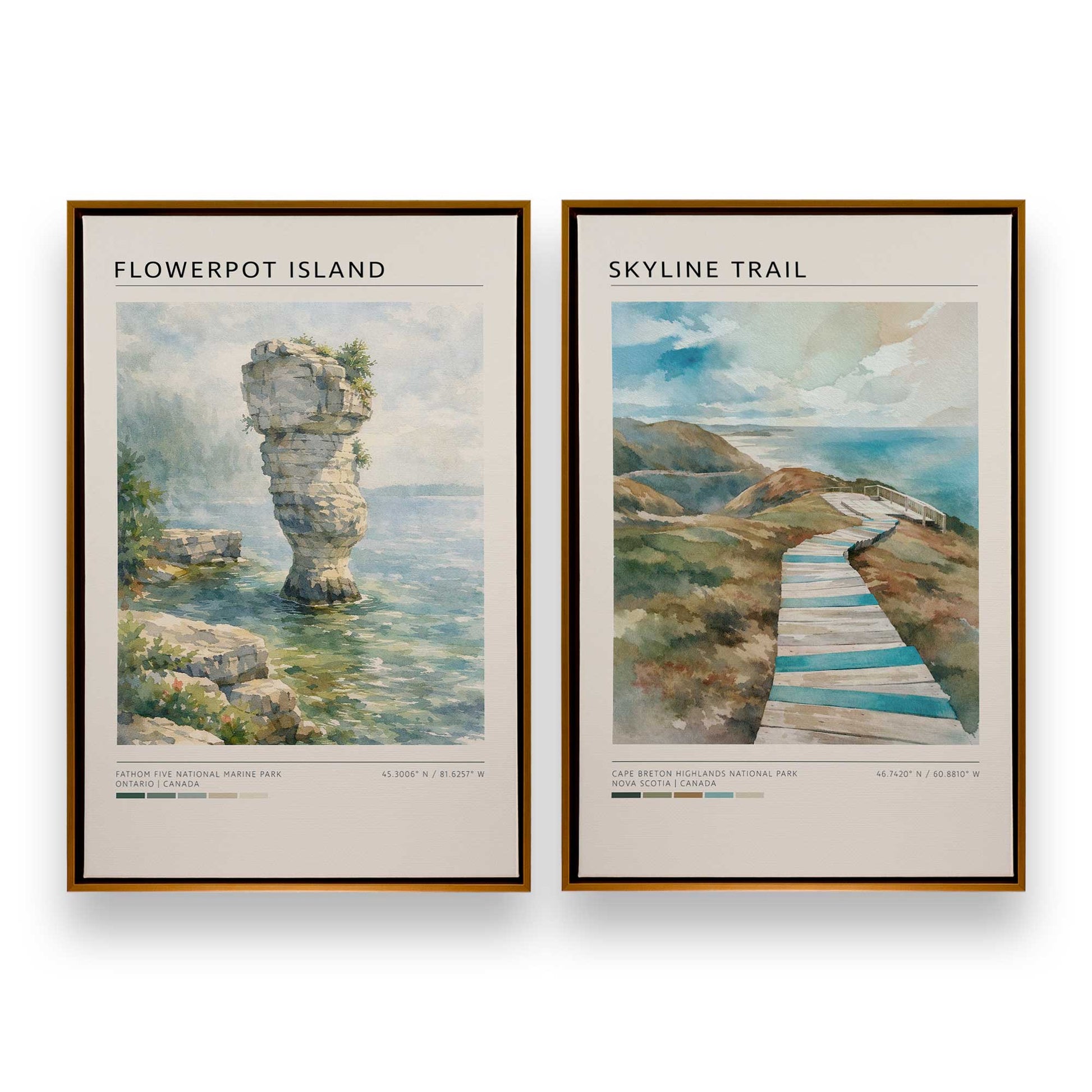 [Color:Polished Gold], Picture of art in a Polished Gold frame