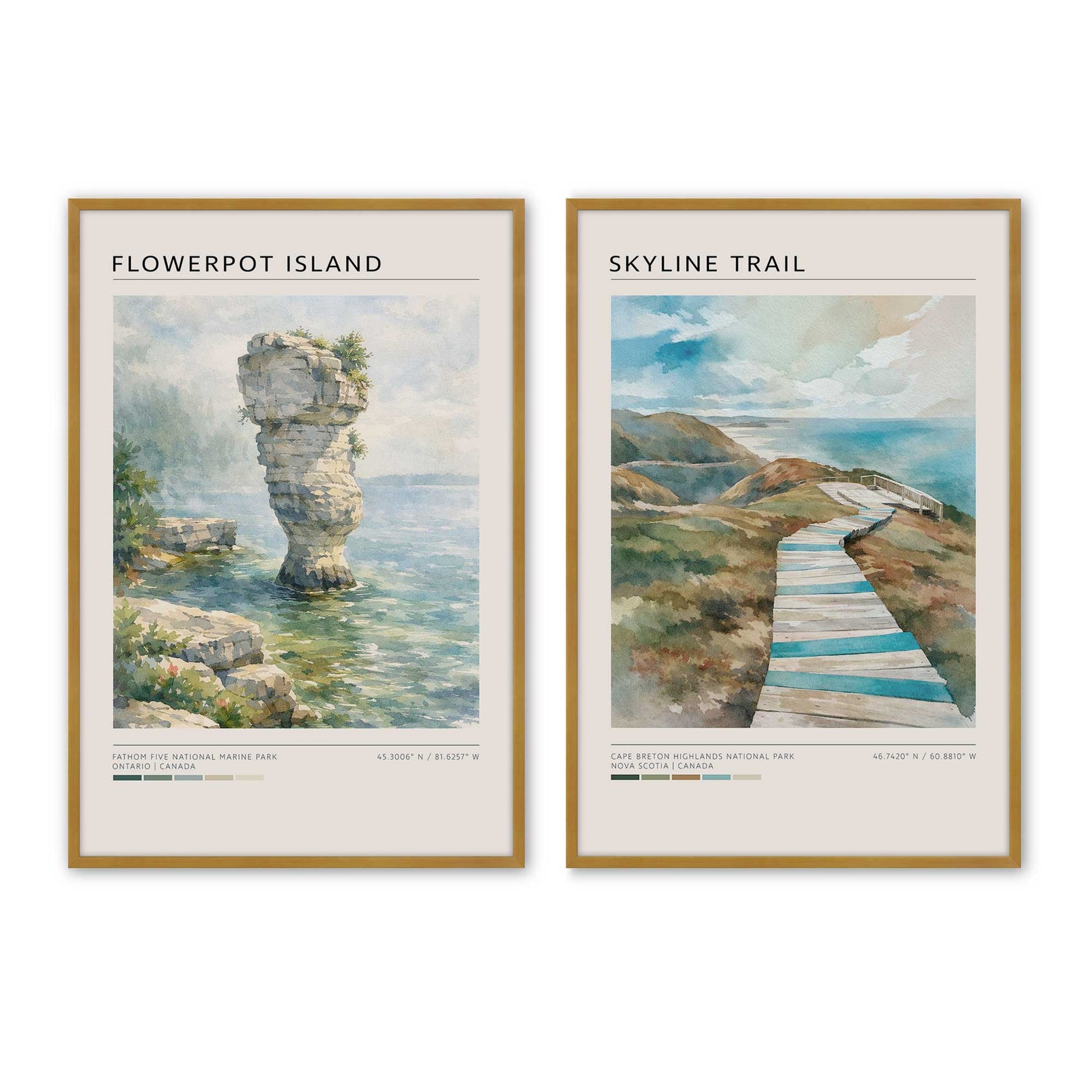 [Color:Polished Gold], Picture of art in a Polished Gold frame