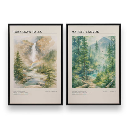 [Color:Satin Black], Picture of art in a Satin Black frame