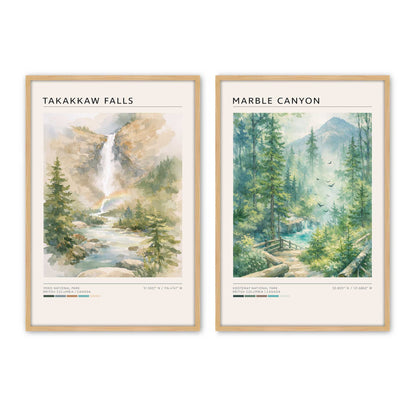[Color:American Maple], Picture of art in a American Maple frame
