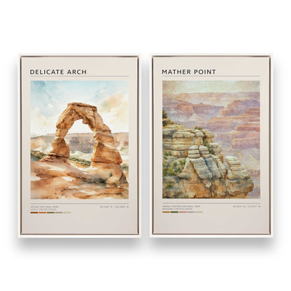 [Color:Opaque White], Picture of art in a White frame