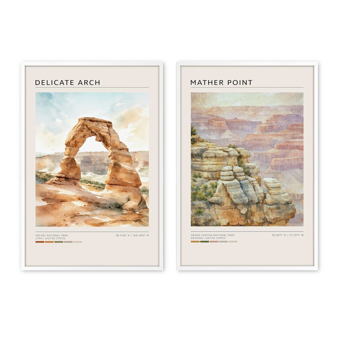 [Color:Opaque White], Picture of art in a Opaque White frame