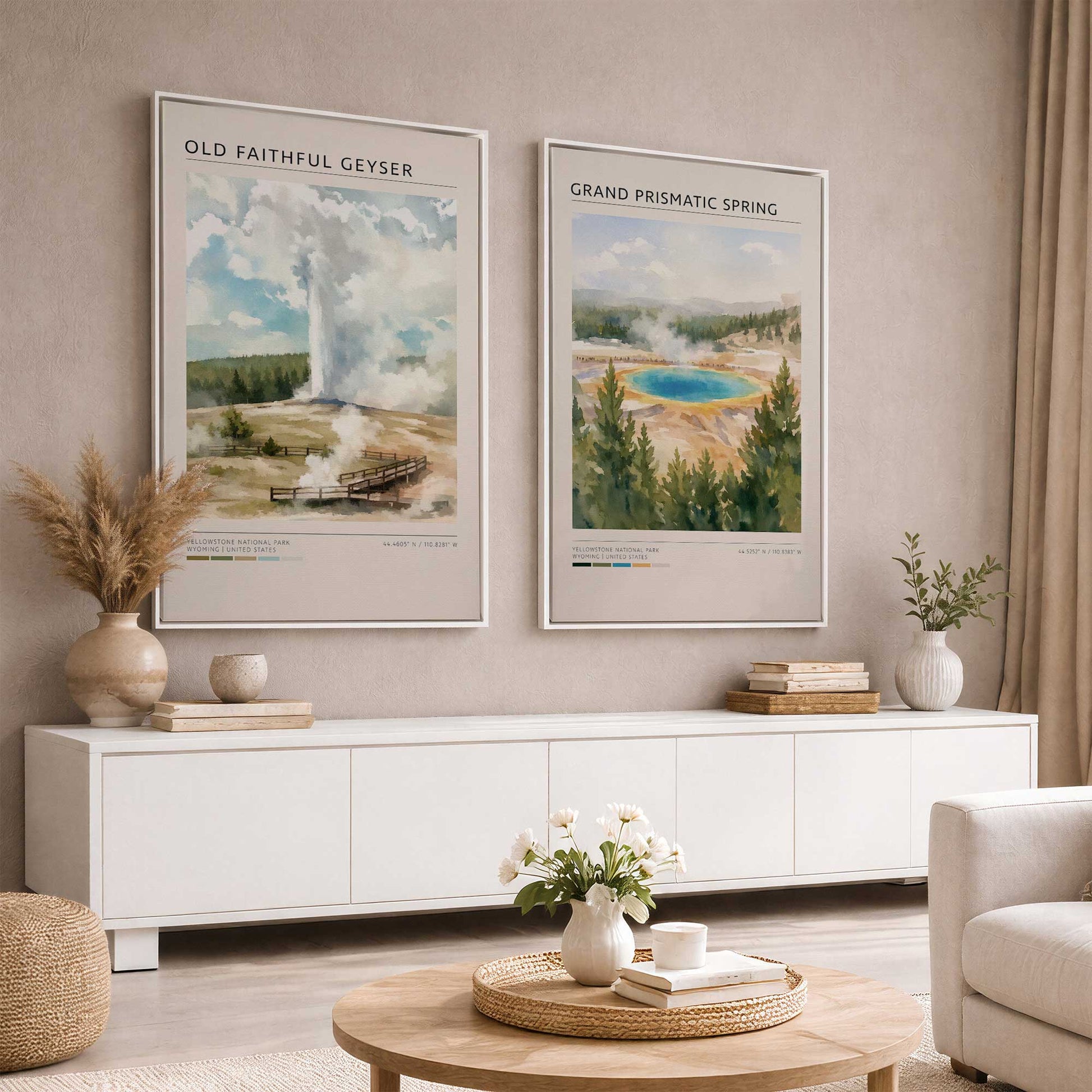 [Color:Satin Black], Picture of art in a Satin Black frame