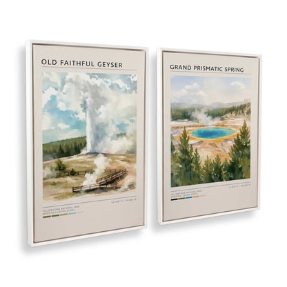 [Color:Opaque White], Picture of art in a White frame at an angle