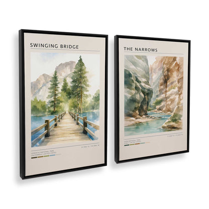 [Color:Satin Black], Picture of art in a Satin Black frame at an angle