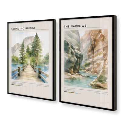 [Color:Satin Black], Picture of art in a Satin Black frame at an angle