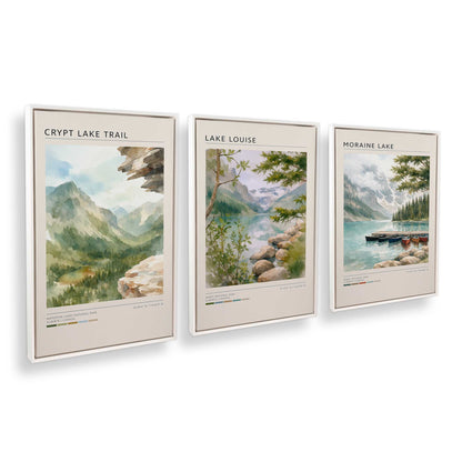 [Color:Opaque White], Picture of art in a White frame at an angle