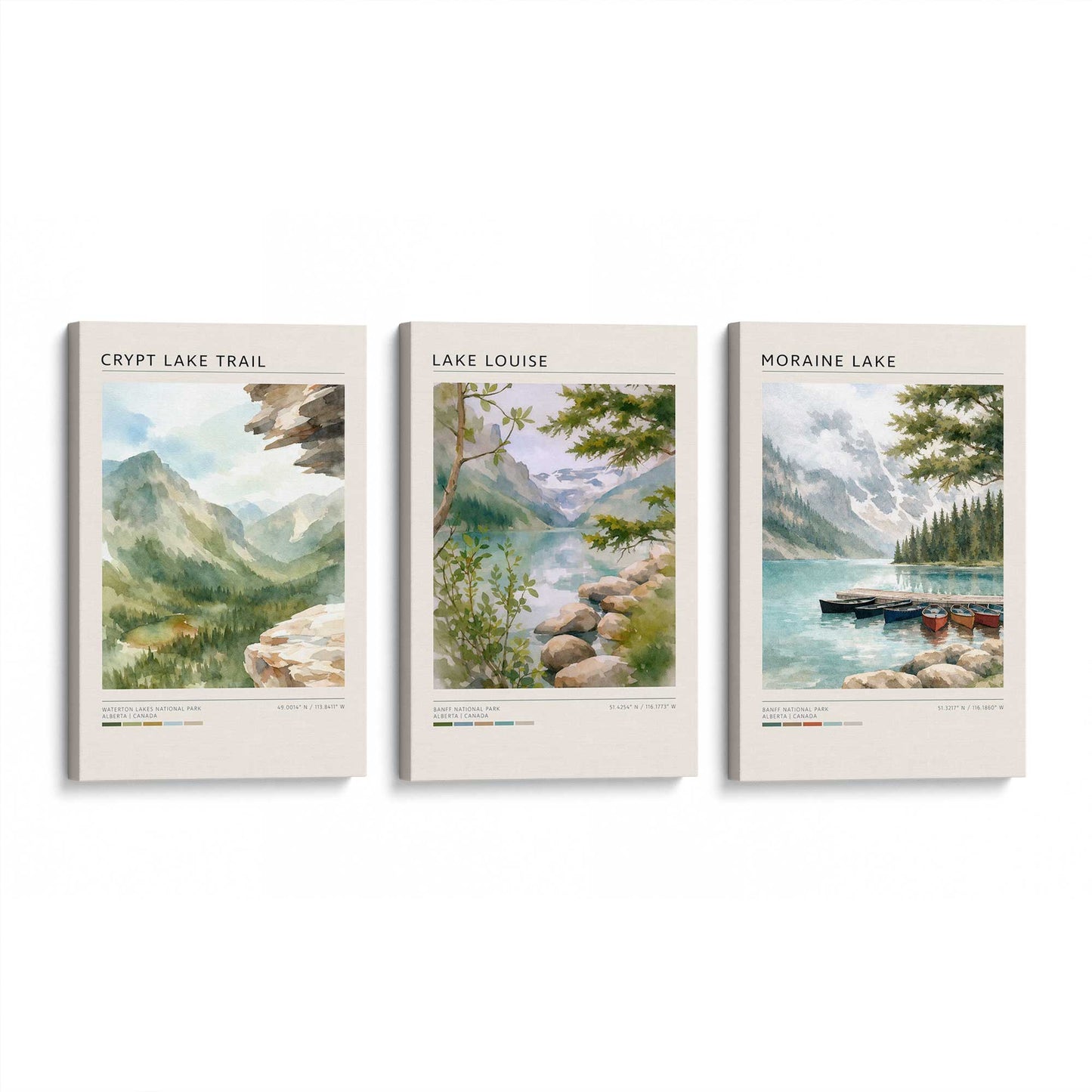[Color:Stretched Canvas], Picture of art at an angle