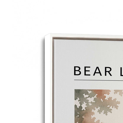 [Color:Opaque White], Picture of art in a White frame at an angle