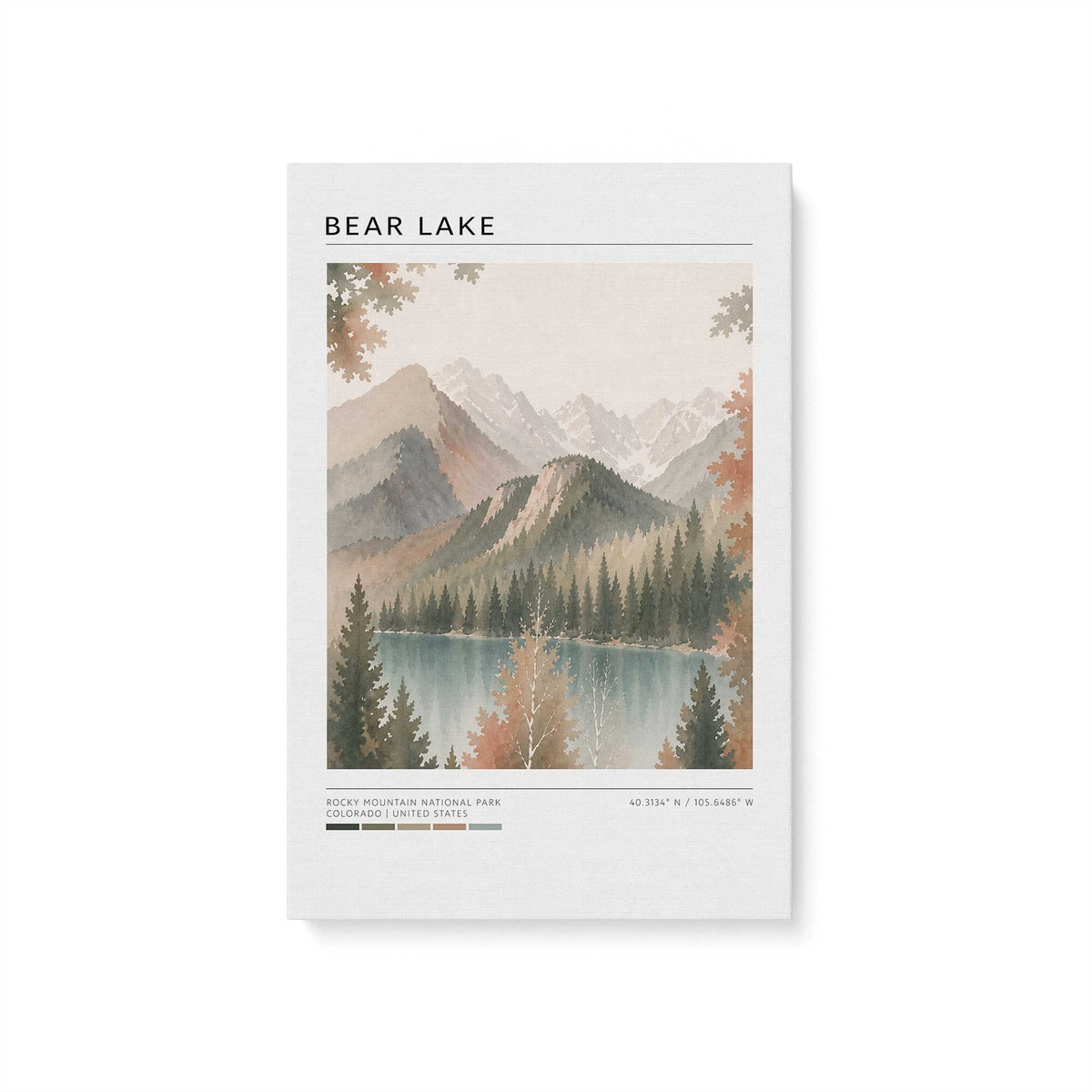[Color:Stretched Canvas], Picture of art