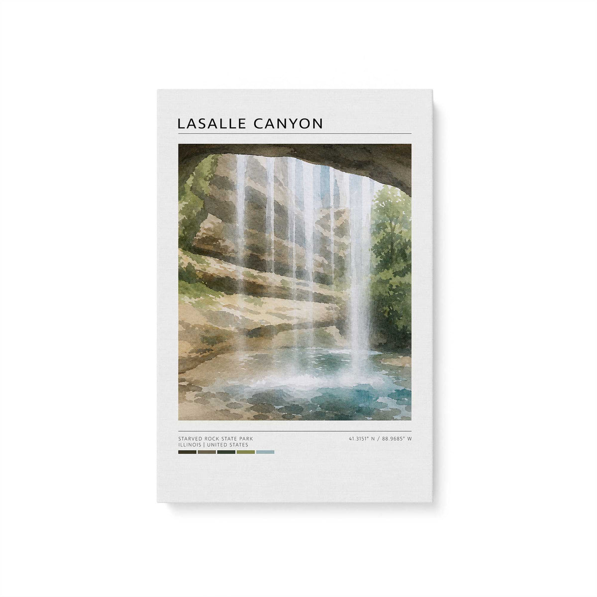 [Color:Stretched Canvas], Picture of art