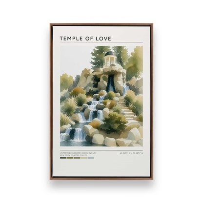 [Color:Walnut], Picture of art in a Walnut frame