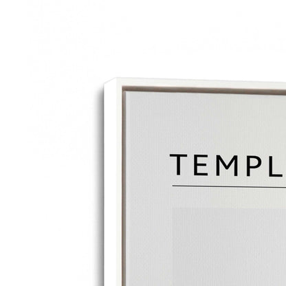 [Color:Opaque White], Picture of art in a White frame at an angle