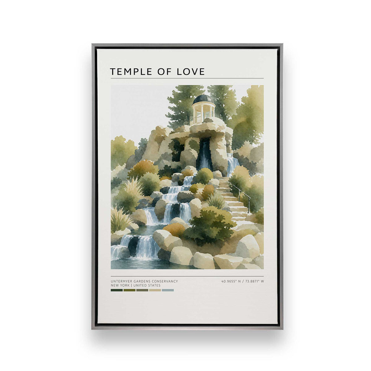 [Color:Polished Chrome], Picture of art in a Polished Chrome frame