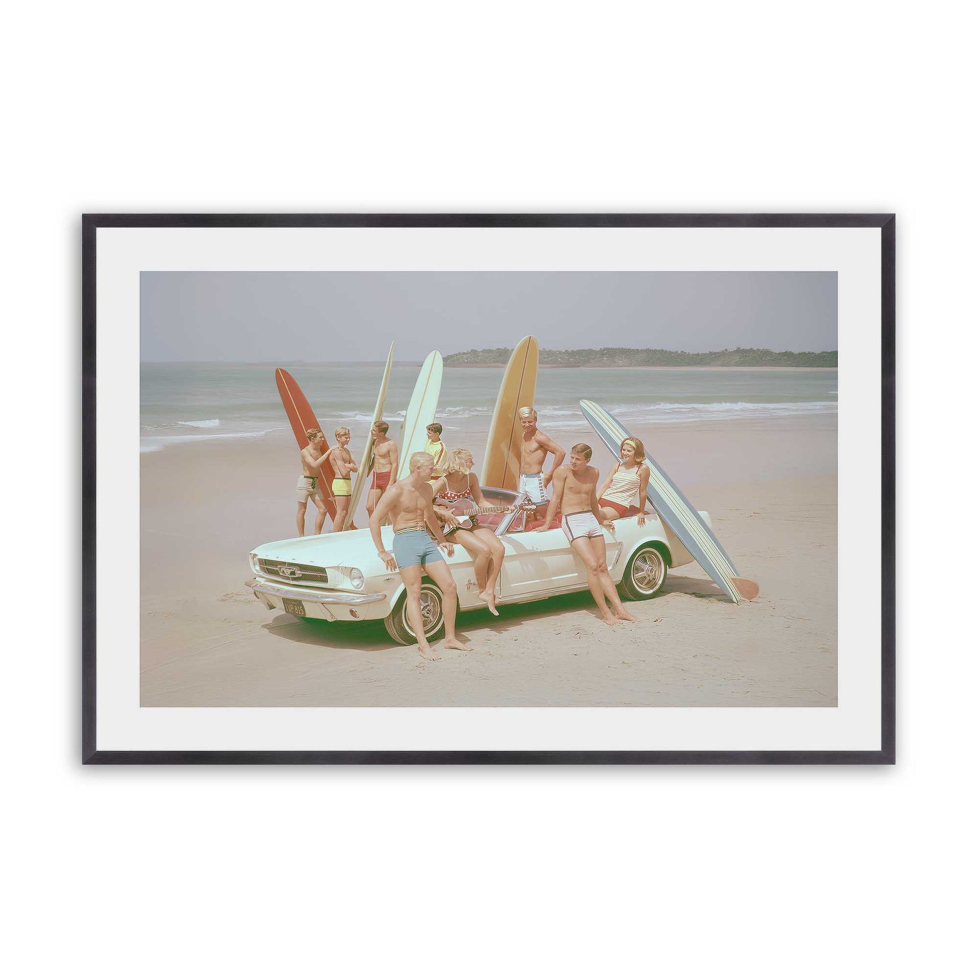 [Color:Weathered Zinc], Picture of art in a Weathered Zinc frame