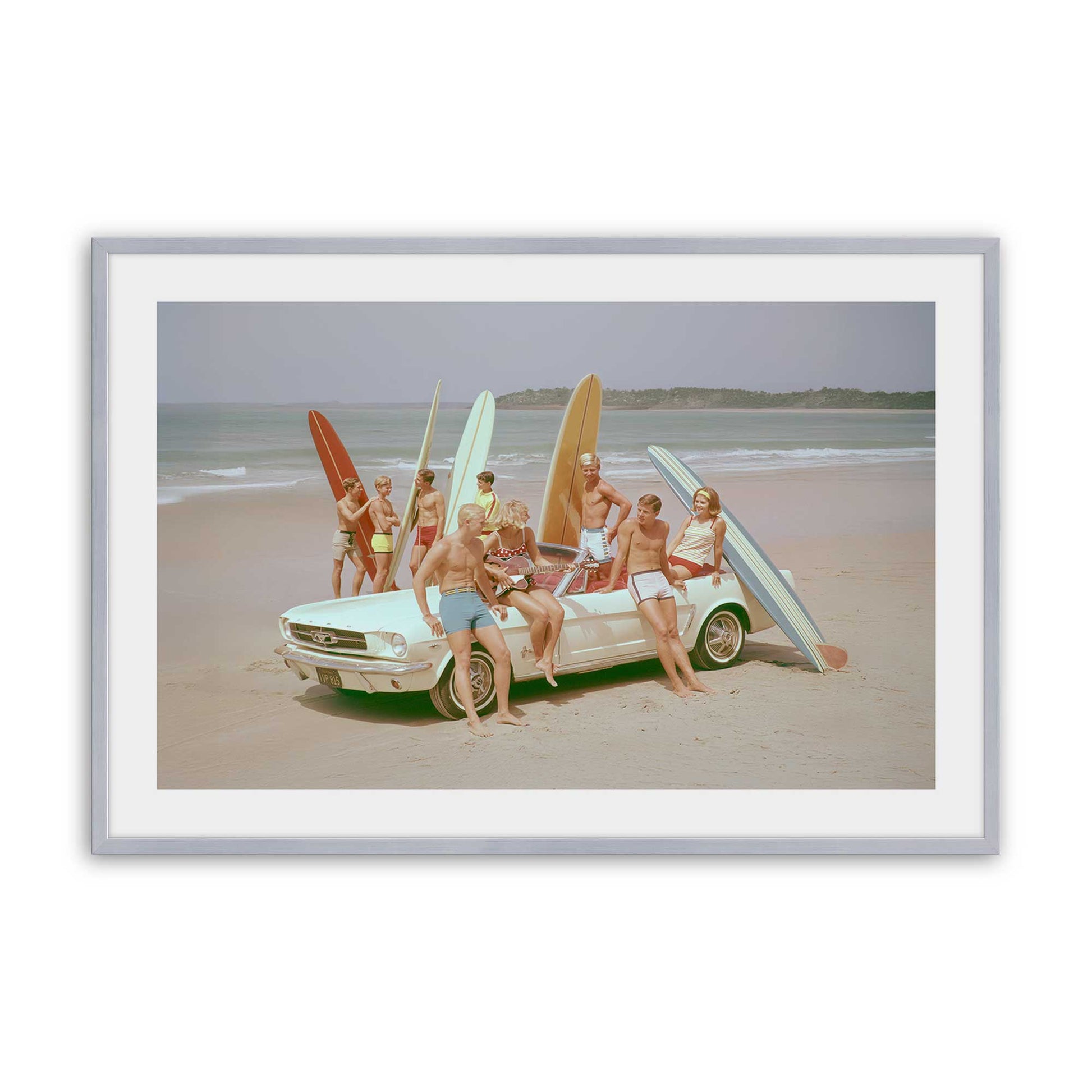 [Color:Polished Chrome], Picture of art in a Polished Chrome frame