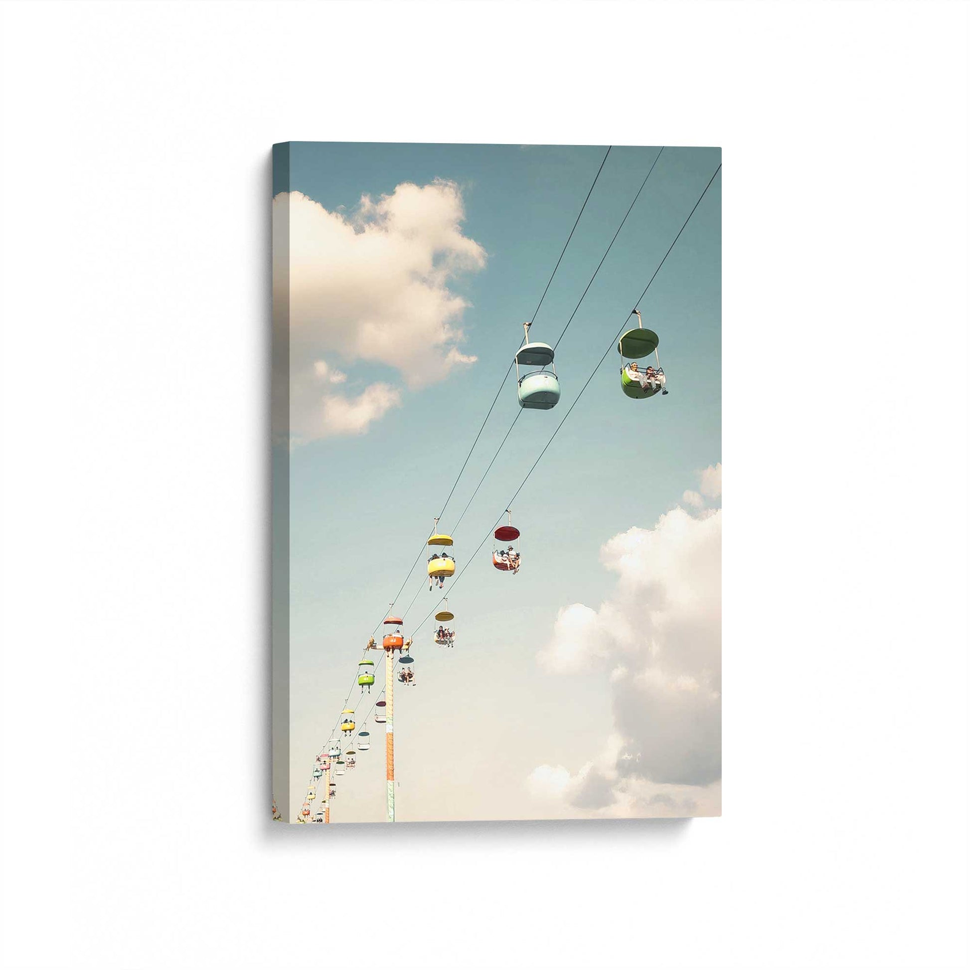 [Color:Stretched Canvas], Picture of art at an angle