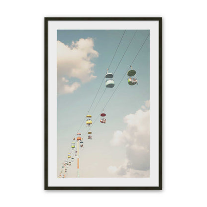 [Color:Satin Black], Picture of art in a Satin Black frame