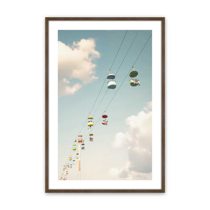 [Color:Walnut], Picture of art in a Walnut frame