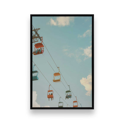 [Color:Satin Black], Picture of art in a Satin Black frame