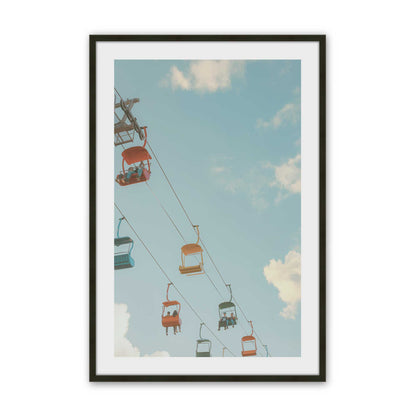 [Color:Satin Black], Picture of art in a Satin Black frame