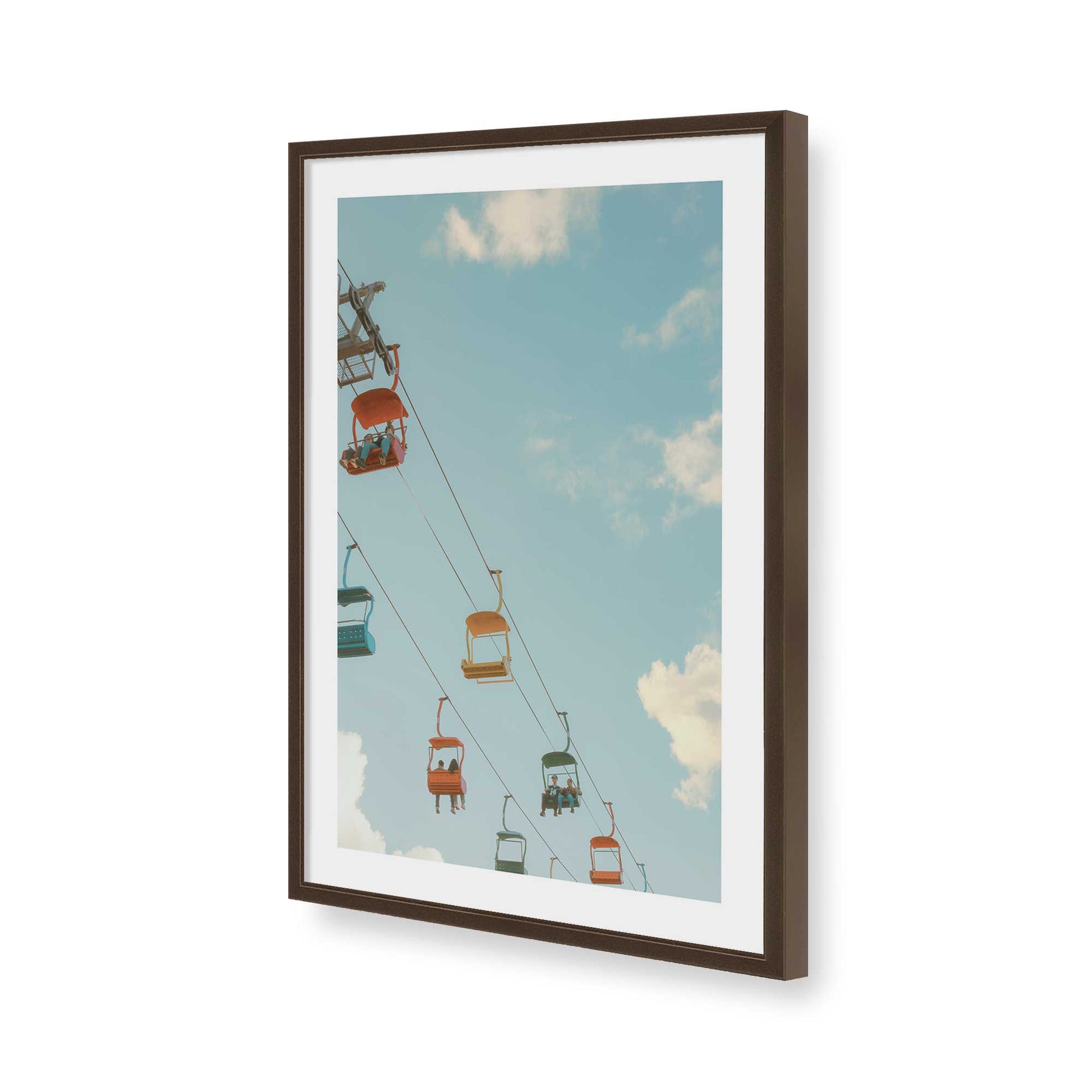 [Color:Belvinder Brown], Picture of art in a Belvinder Brown frame of the corner